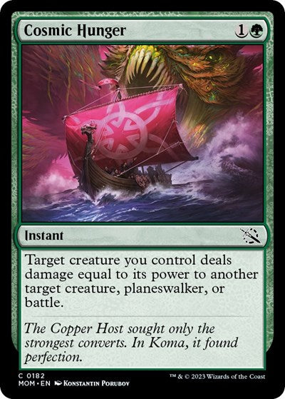 Cosmic Hunger (March of the Machine) Near Mint Foil