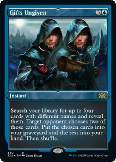 Gifts Ungiven (Foil Etched) (Double Masters 2022) Light Play Foil