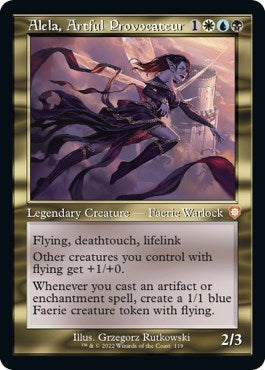 Alela, Artful Provocateur (Commander: The Brothers' War) Light Play