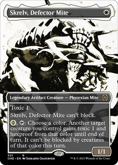 Skrelv, Defector Mite (Showcase) (Phyrexia: All Will Be One) Near Mint
