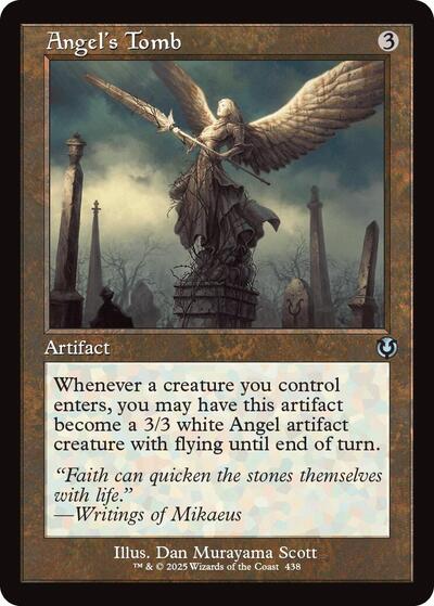 Angel's Tomb (Retro Frame) (Innistrad Remastered) Light Play