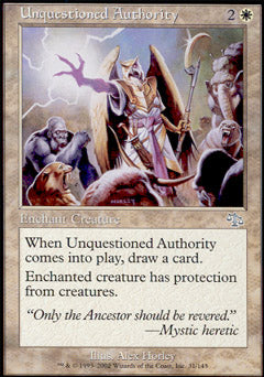 Unquestioned Authority (Judgment) Medium Play Foil
