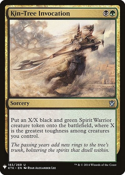 Kin-Tree Invocation (Mystery Booster) Near Mint