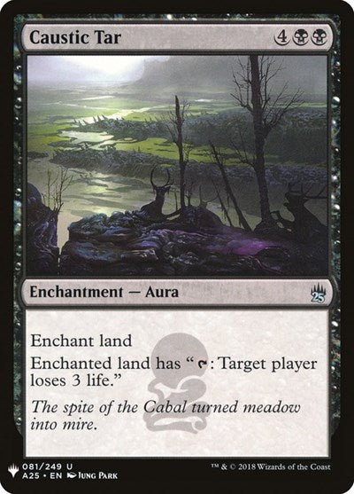 Caustic Tar (Mystery Booster) Near Mint