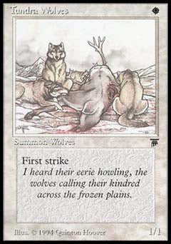 Tundra Wolves (Legends) Heavy Play