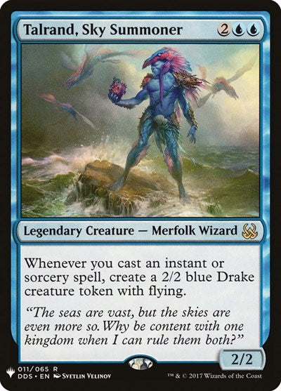 Talrand, Sky Summoner (Mystery Booster) Light Play