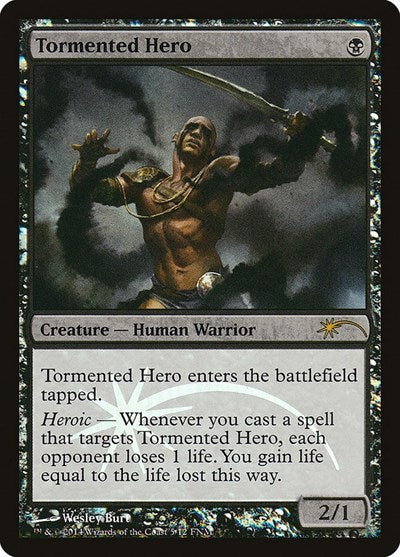 Tormented Hero (Promos: FNM) Medium Play Foil