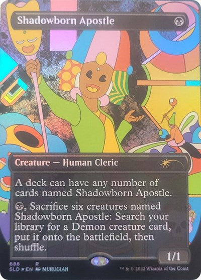 Shadowborn Apostle (686) (Secret Lair) Light Play Foil