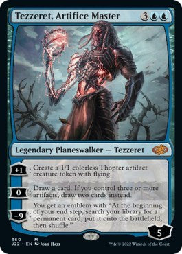 Tezzeret, Artifice Master (Jumpstart 2022) Medium Play