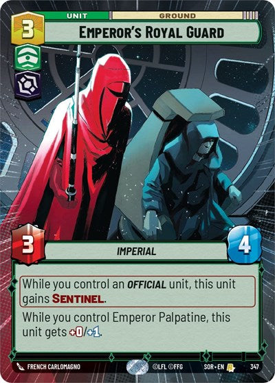 Emperor's Royal Guard (Hyperspace) (Spark of Rebellion) Near Mint