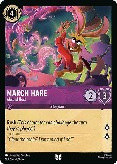 March Hare - Absurd Host (Azurite Sea) Near Mint Cold Foil