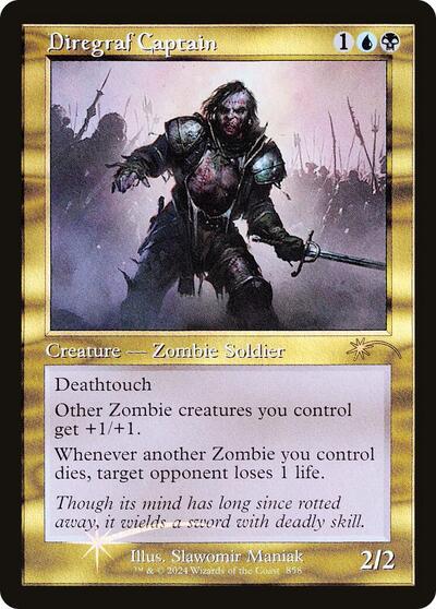 Diregraf Captain (Retro Frame) (Secret Lair) Near Mint Foil