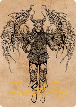 Raphael  Fiendish Savior Art Card  75 81   Gold Stamped Signature|0|0|0.00