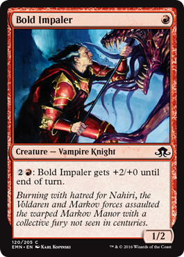 Bold Impaler (Eldritch Moon) Light Play Foil