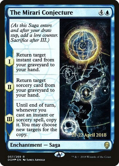 The Mirari Conjecture (Promos: Prerelease Cards) Light Play Foil