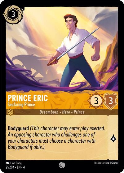 Prince Eric - Seafaring Prince (Ursula's Return) Near Mint