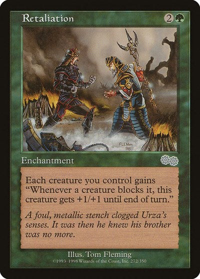 Retaliation (Urza's Saga) Light Play