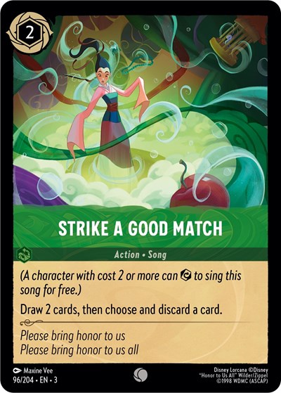 Strike a Good Match (Into the Inklands) Near Mint