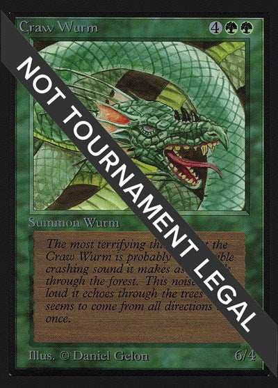 Craw Wurm (Collector's Edition) Light Play