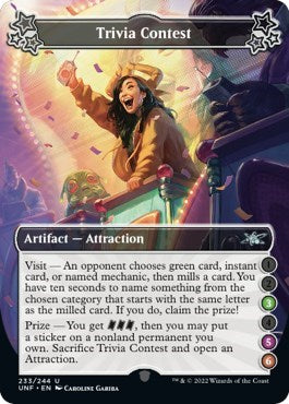 Trivia Contest (3-5-6) (Unfinity) Near Mint