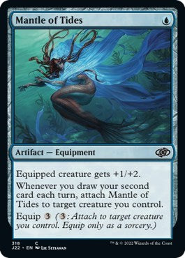 Mantle of Tides (Jumpstart 2022) Medium Play