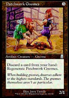 Patchwork Gnomes (Odyssey) Near Mint Foil