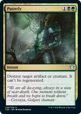 Putrefy (Commander 2020 Ikoria) Near Mint