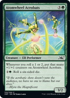 Atomwheel Acrobats (Unfinity) Near Mint Foil
