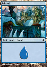 Island (293) (Ravnica) Medium Play