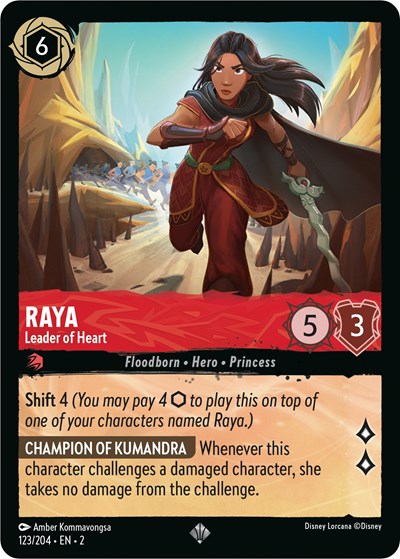 Raya - Leader of Heart (Rise of the Floodborn) Near Mint