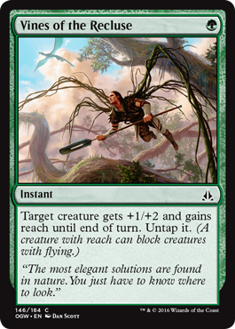 Vines of the Recluse (Oath of the Gatewatch) Light Play Foil