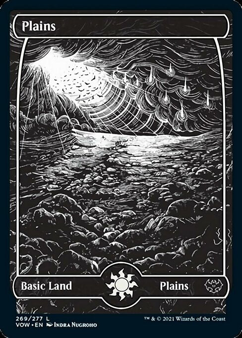 Plains (269) (Innistrad: Crimson Vow) Light Play Foil