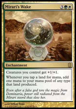 Mirari's Wake (Commander's Arsenal) Light Play Foil