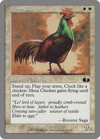 Mesa Chicken (Unglued) Medium Play