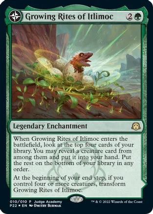 Growing Rites of Itlimoc (Promos: Judge) Light Play Foil