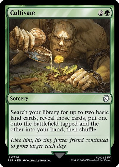 Cultivate (Surge Foil) (Universes Beyond: Fallout) Near Mint Foil