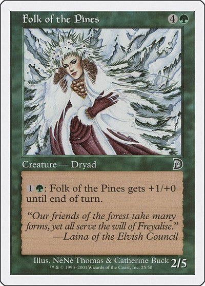 Folk of the Pines (Promos: Deckmasters Garfield vs Finkel) Near Mint