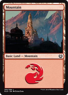 Mountain (260) (Kaladesh) Near Mint