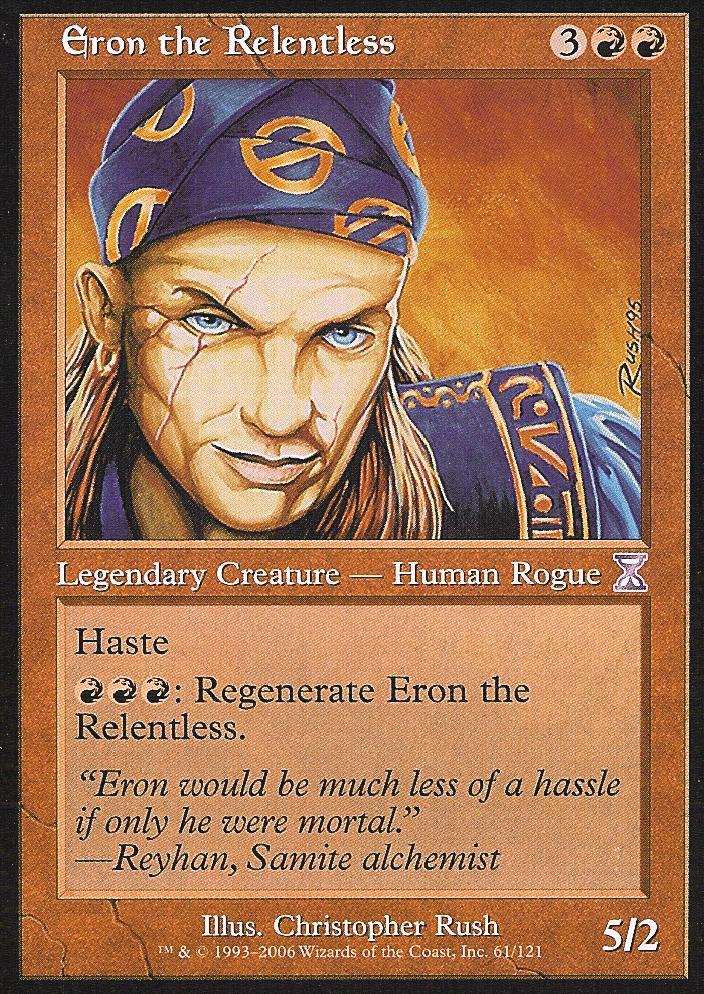 Eron the Relentless (Time Spiral Time Shifted) Medium Play