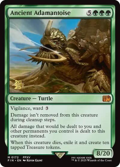 Ancient Adamantoise (Promos: Prerelease Cards) Light Play Foil