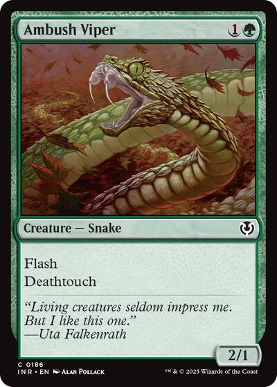 Ambush Viper (Innistrad Remastered) Medium Play Foil