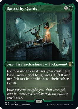 Raised by Giants  Etched Foil|0|0|0.00