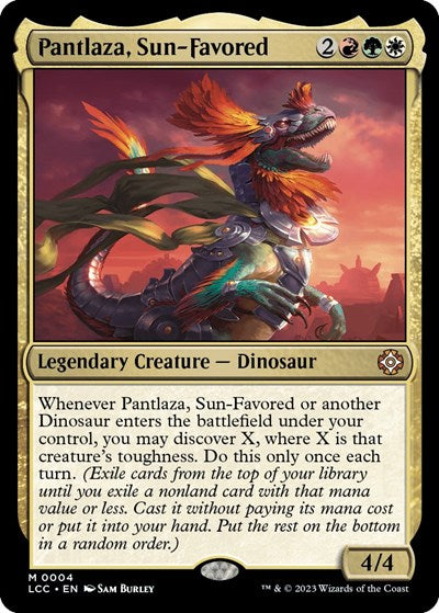 Pantlaza, Sun-Favored (Commander: The Lost Caverns of Ixalan) Near Mint