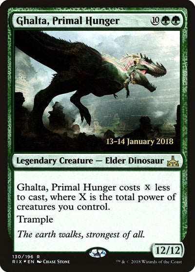 Ghalta, Primal Hunger (Promos: Prerelease Cards) Near Mint Foil