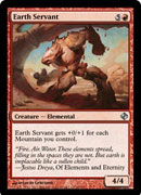 Earth Servant (Duel Decks: Venser vs Koth) Light Play