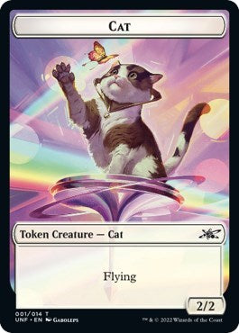 Cat Token (Unfinity) Light Play