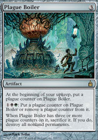 Plague Boiler (Ravnica) Medium Play