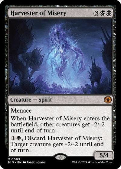 Harvester of Misery (Outlaws of Thunder Junction: The Big Score) Light Play