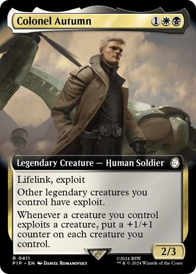 Colonel Autumn (Extended Art) (Universes Beyond: Fallout) Light Play