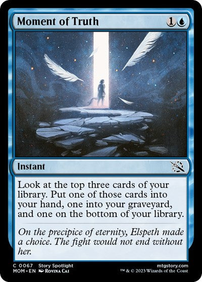 Moment of Truth (March of the Machine) Medium Play Foil